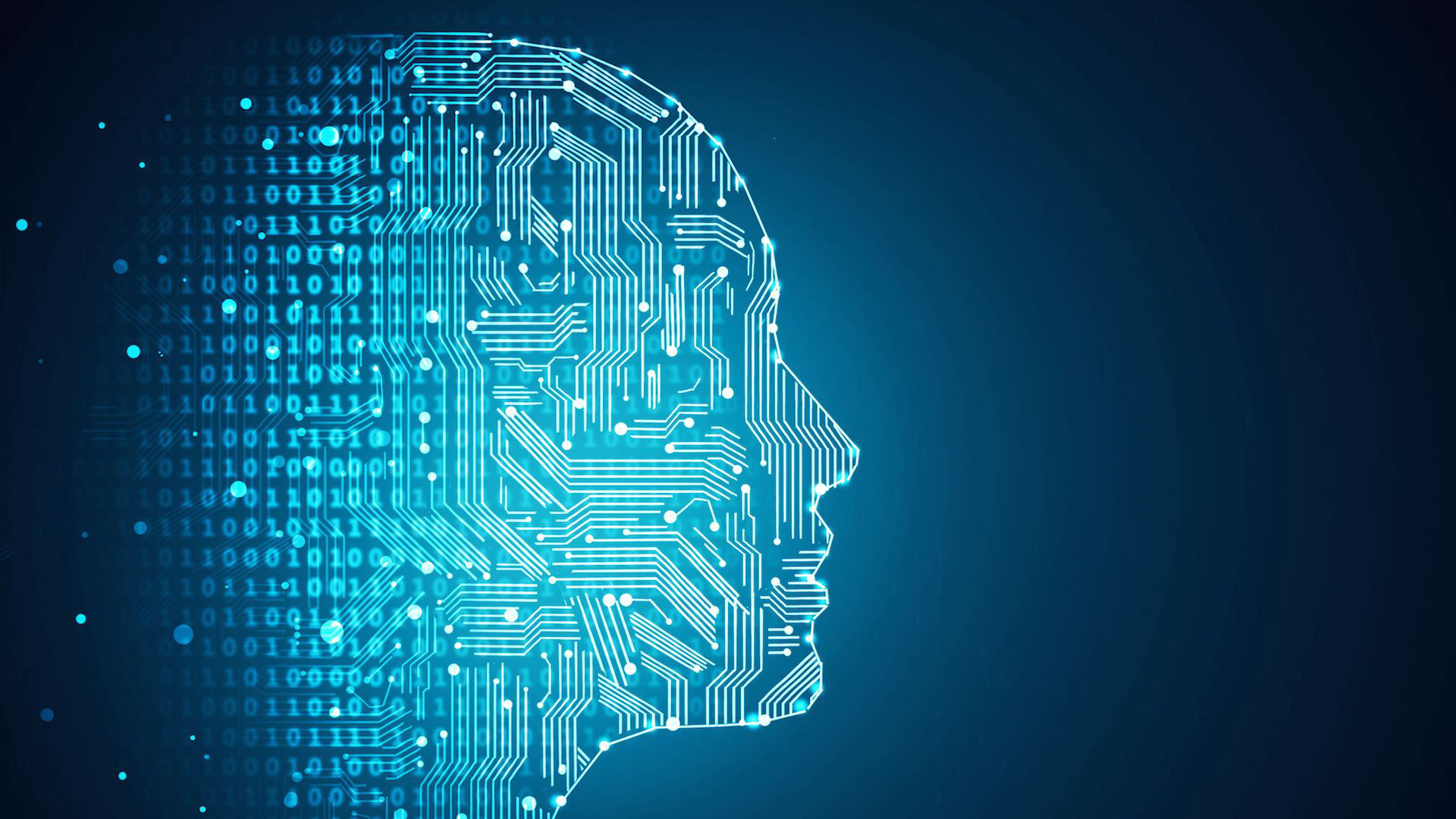 Picture of a circiut giving birth to intelligence